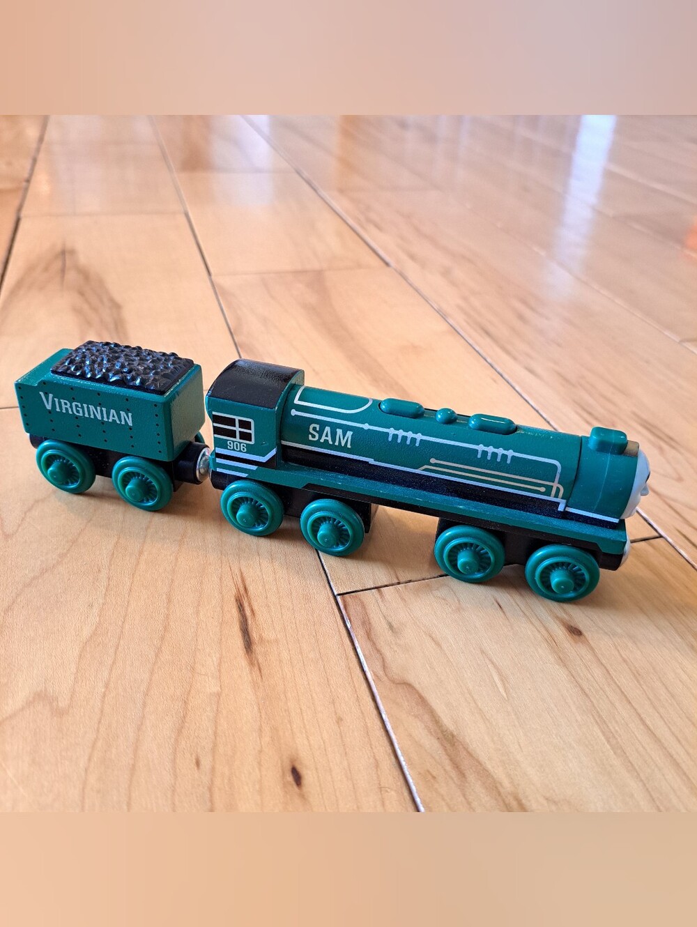 SAM THE VIRGINIAN! VGUC! Thomas Train Wooden Railway